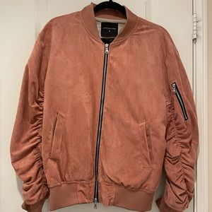 Lifted Anchors Suede Flight Jacket - SM